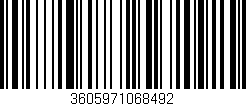 Código de barras (EAN, GTIN, SKU, ISBN): '3605971068492'