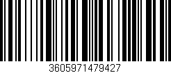 Código de barras (EAN, GTIN, SKU, ISBN): '3605971479427'