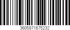 Código de barras (EAN, GTIN, SKU, ISBN): '3605971675232'
