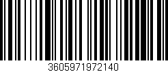 Código de barras (EAN, GTIN, SKU, ISBN): '3605971972140'