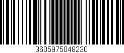 Código de barras (EAN, GTIN, SKU, ISBN): '3605975048230'
