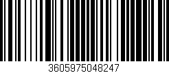 Código de barras (EAN, GTIN, SKU, ISBN): '3605975048247'