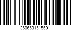 Código de barras (EAN, GTIN, SKU, ISBN): '3606681615631'