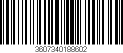 Código de barras (EAN, GTIN, SKU, ISBN): '3607340188602'