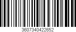 Código de barras (EAN, GTIN, SKU, ISBN): '3607340422652'