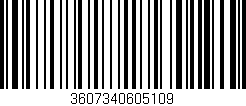 Código de barras (EAN, GTIN, SKU, ISBN): '3607340605109'