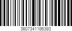 Código de barras (EAN, GTIN, SKU, ISBN): '3607341186393'