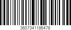 Código de barras (EAN, GTIN, SKU, ISBN): '3607341186478'