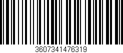 Código de barras (EAN, GTIN, SKU, ISBN): '3607341476319'
