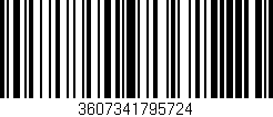 Código de barras (EAN, GTIN, SKU, ISBN): '3607341795724'