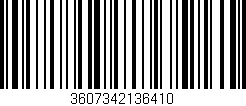 Código de barras (EAN, GTIN, SKU, ISBN): '3607342136410'