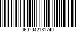 Código de barras (EAN, GTIN, SKU, ISBN): '3607342161740'