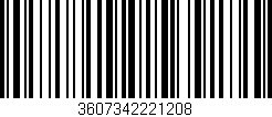 Código de barras (EAN, GTIN, SKU, ISBN): '3607342221208'