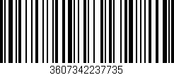 Código de barras (EAN, GTIN, SKU, ISBN): '3607342237735'