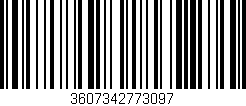 Código de barras (EAN, GTIN, SKU, ISBN): '3607342773097'