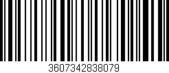 Código de barras (EAN, GTIN, SKU, ISBN): '3607342838079'