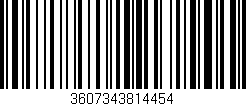 Código de barras (EAN, GTIN, SKU, ISBN): '3607343814454'