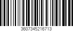 Código de barras (EAN, GTIN, SKU, ISBN): '3607345216713'