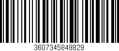 Código de barras (EAN, GTIN, SKU, ISBN): '3607345849829'