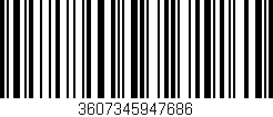 Código de barras (EAN, GTIN, SKU, ISBN): '3607345947686'