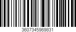 Código de barras (EAN, GTIN, SKU, ISBN): '3607345969831'