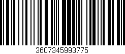 Código de barras (EAN, GTIN, SKU, ISBN): '3607345993775'