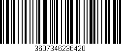 Código de barras (EAN, GTIN, SKU, ISBN): '3607346236420'