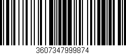 Código de barras (EAN, GTIN, SKU, ISBN): '3607347999874'