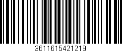 Código de barras (EAN, GTIN, SKU, ISBN): '3611615421219'
