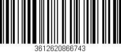 Código de barras (EAN, GTIN, SKU, ISBN): '3612620866743'