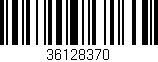 Código de barras (EAN, GTIN, SKU, ISBN): '36128370'