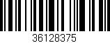 Código de barras (EAN, GTIN, SKU, ISBN): '36128375'
