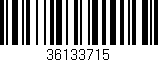 Código de barras (EAN, GTIN, SKU, ISBN): '36133715'