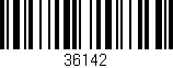 Código de barras (EAN, GTIN, SKU, ISBN): '36142'