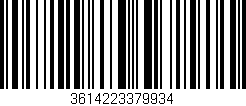 Código de barras (EAN, GTIN, SKU, ISBN): '3614223379934'