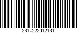 Código de barras (EAN, GTIN, SKU, ISBN): '3614223912131'