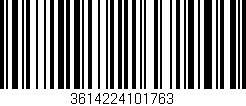 Código de barras (EAN, GTIN, SKU, ISBN): '3614224101763'