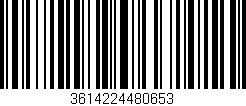 Código de barras (EAN, GTIN, SKU, ISBN): '3614224480653'