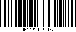 Código de barras (EAN, GTIN, SKU, ISBN): '3614228129077'