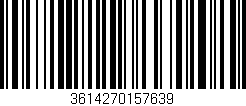 Código de barras (EAN, GTIN, SKU, ISBN): '3614270157639'