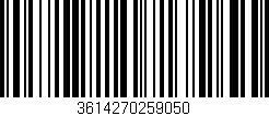 Código de barras (EAN, GTIN, SKU, ISBN): '3614270259050'
