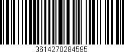 Código de barras (EAN, GTIN, SKU, ISBN): '3614270284595'