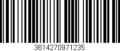 Código de barras (EAN, GTIN, SKU, ISBN): '3614270971235'