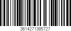 Código de barras (EAN, GTIN, SKU, ISBN): '3614271385727'