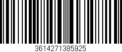 Código de barras (EAN, GTIN, SKU, ISBN): '3614271385925'