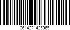 Código de barras (EAN, GTIN, SKU, ISBN): '3614271425065'