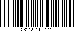 Código de barras (EAN, GTIN, SKU, ISBN): '3614271430212'