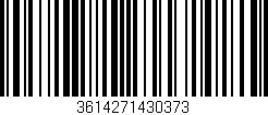 Código de barras (EAN, GTIN, SKU, ISBN): '3614271430373'