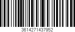 Código de barras (EAN, GTIN, SKU, ISBN): '3614271437952'