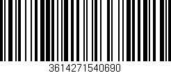 Código de barras (EAN, GTIN, SKU, ISBN): '3614271540690'